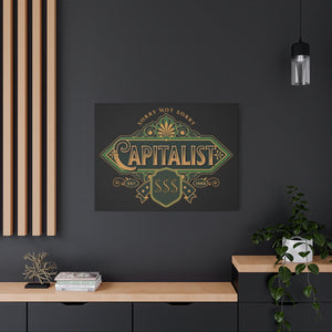 Open image in slideshow, CAPITALIST - Sorry Not Sorry ~ High Quality, Canvas Wall Art That Exudes Advance Dynamix Add-A-Tude
