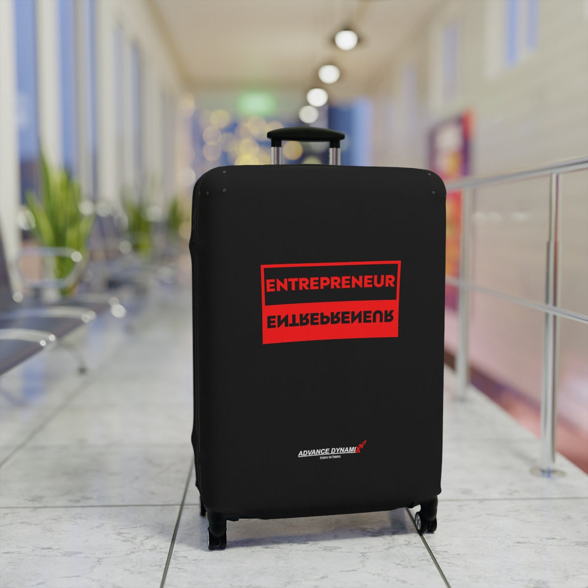 Entrepreneur - Luggage Covers Infused with Advance Dynamix Add-A-Tude - Tell the world!