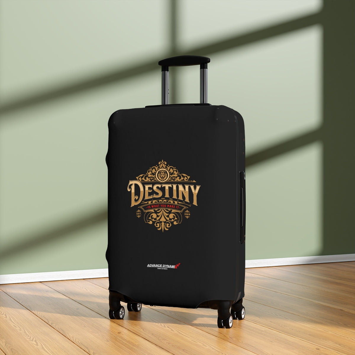 Destiny is what you make it - Luggage Covers Infused with Advance Dynamix Add-A-Tude - Tell the world!