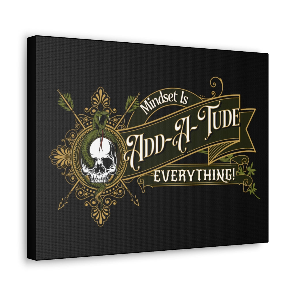 Add-A-Tude - Mindset is everything ~ High Quality, Canvas Wall Art That Exudes Advance Dynamix Add-A-Tude