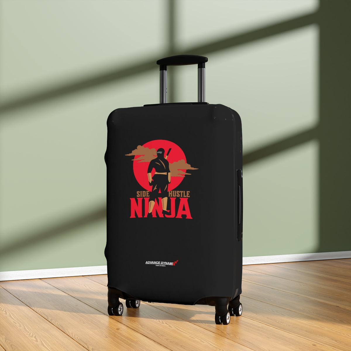 Side Hustle Ninja - Luggage Covers Infused with Advance Dynamix Add-A-Tude - Tell the world!