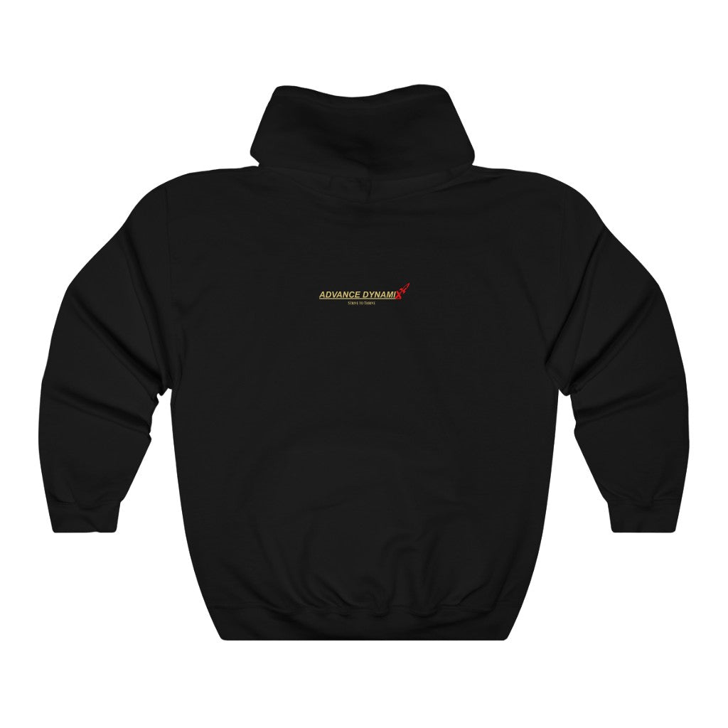"The single most powerful asset we all have is..." ~Robert Kiyosaki, Rich Dad, Poor Dad ~ Super-comfortable, Unisex heavy-blend hoodie infused with Advance Dynamix Add-A-Tude