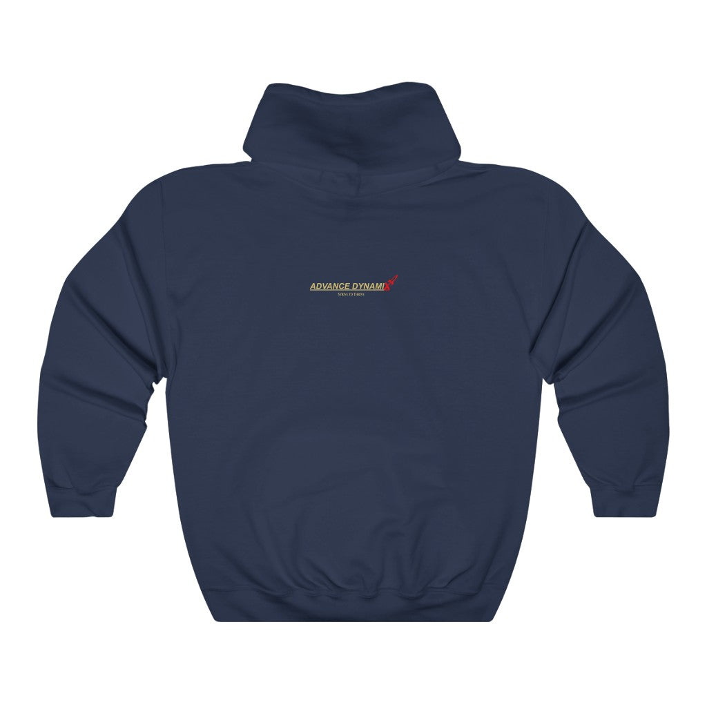 Calculated Risk Taker - Fortune Favors the Bold ~ Super-comfortable, Unisex heavy-blend hoodie infused with Advance Dynamix Add-A-Tude