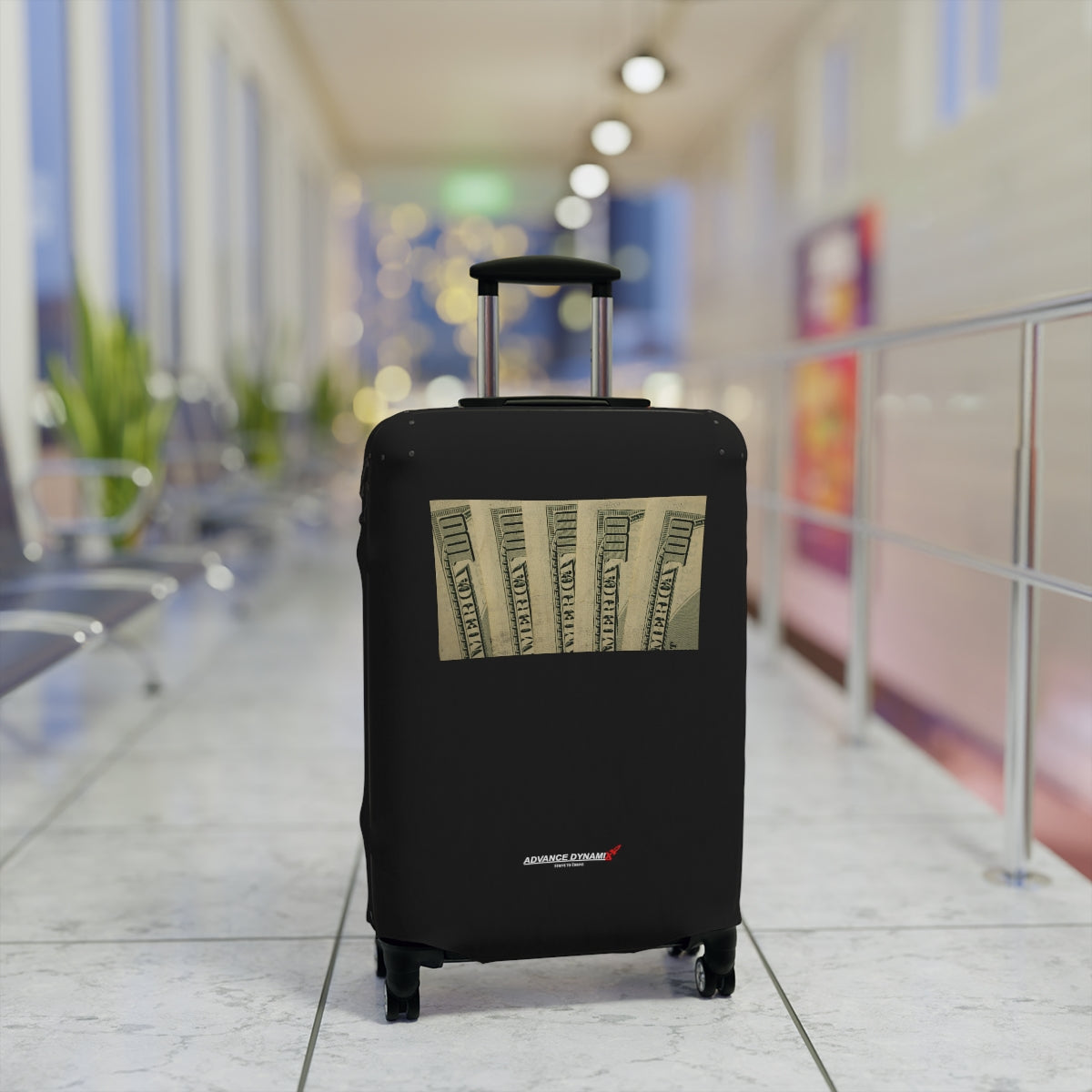 Benjamins - Luggage Covers Infused with Advance Dynamix Add-A-Tude - Tell the world!