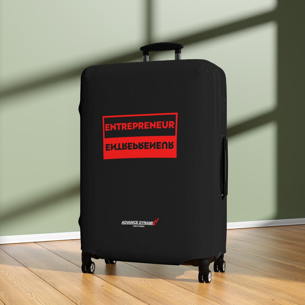 Entrepreneur - Luggage Covers Infused with Advance Dynamix Add-A-Tude - Tell the world!